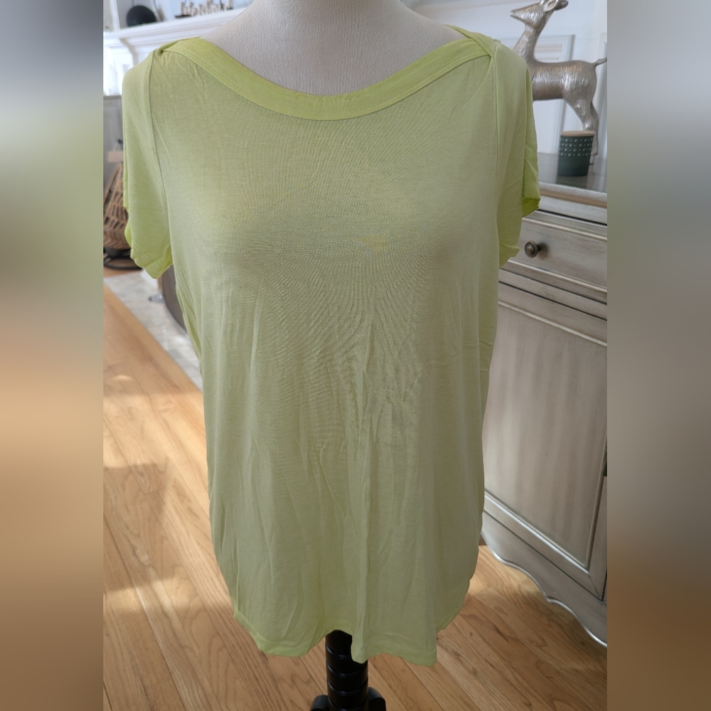 Cyrus Lime Green Women's Top